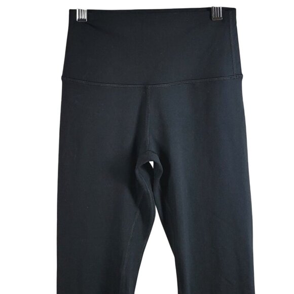 J80 Fit Fitness Women Leggings Black Size 4 Mid Rise Stretch Athletic Athleisure - Picture 2 of 6